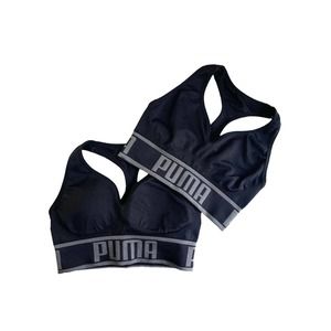 PUMA Women's Original Apex Seamless Sports Bra Bundle| Size L